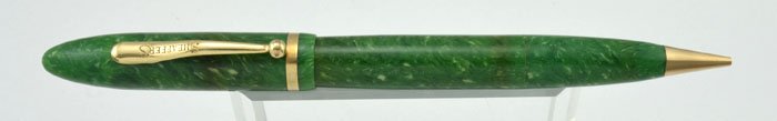 Sheaffer Balance Combo Pen Pencil 1930s - Jade