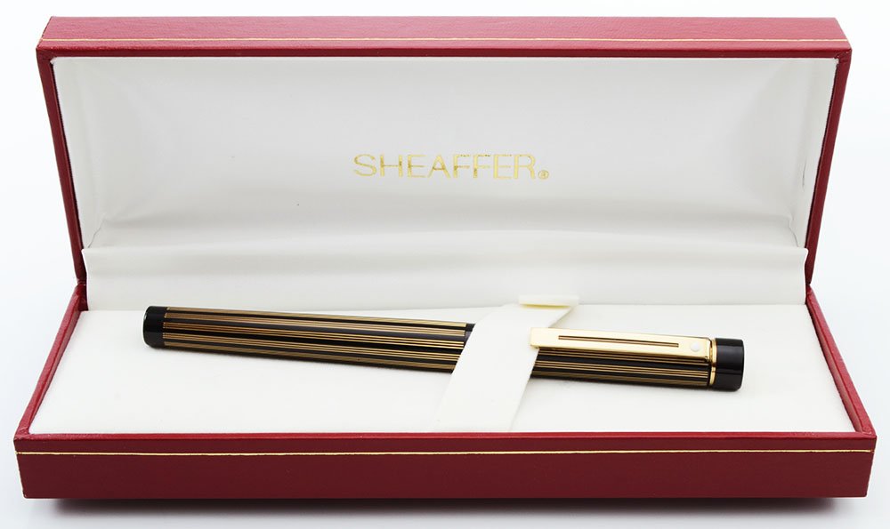 Sheaffer Targa 675 Fountain Pen - Regency Stripe, Medium 14k