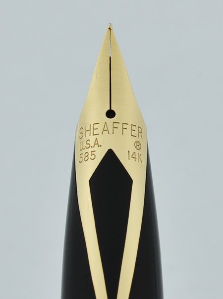 Sheaffer TARGA 1003 Matte Black Fountain Pen - Later Version, 14k