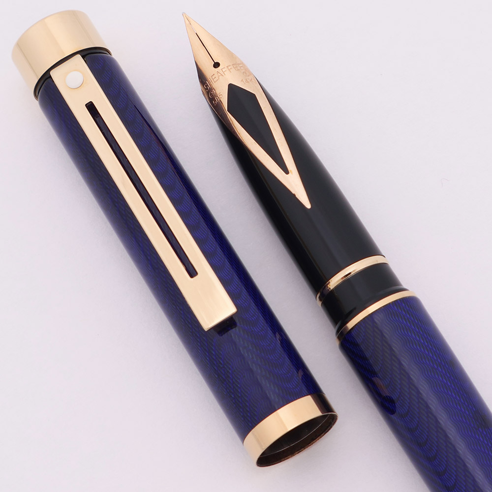 SHEAFFER 万年筆 Targa Regency stripe 14K Sheaffer TARGA 675 Fountain Pen - Regency Stripe, Factory