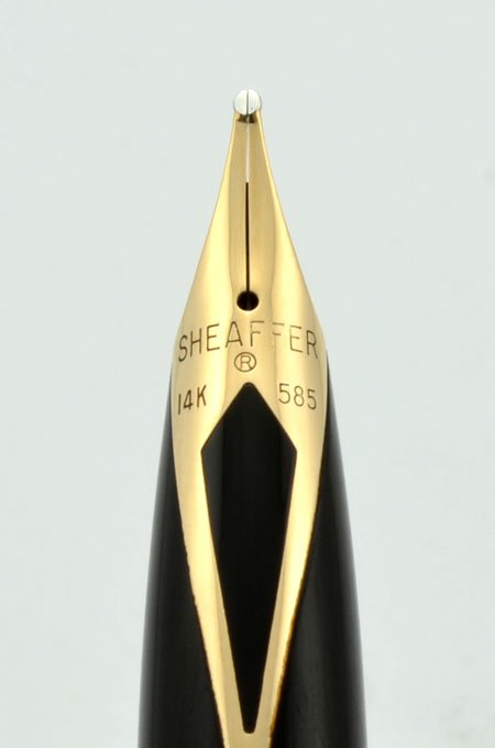 Sheaffer Targa 1007 Fountain Pen - Gold Squares, Broad (Very Nice