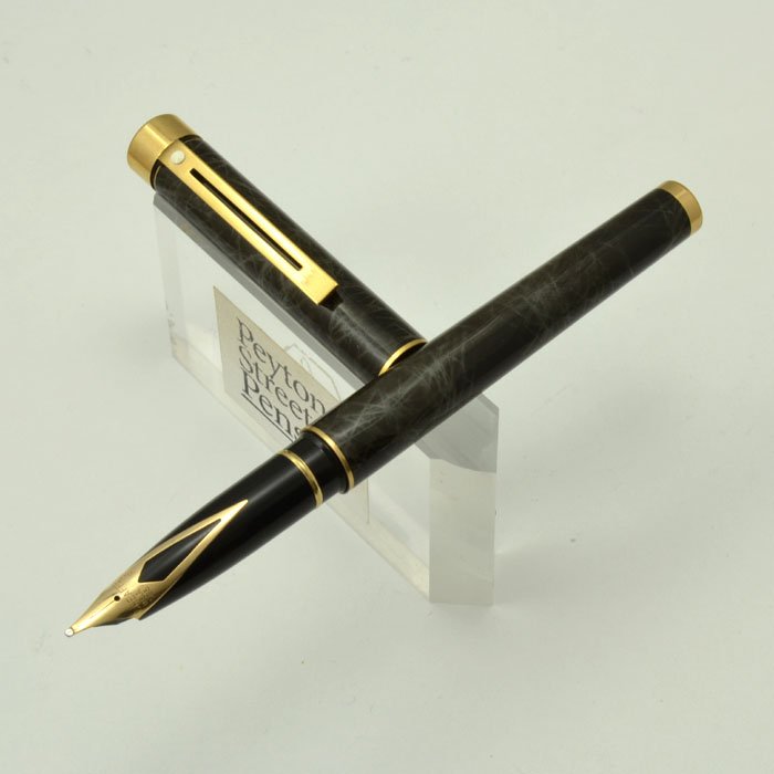 Sheaffer Taranis White Lightning Fountain Pen-Montgomery Pens Fountain Pen  Store 212 420 1312