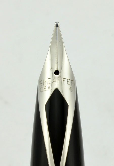 1981 NOS New Sheaffer 1000 Targa Mirror Brilliant Chrome F Fine Nib  Fountain Pen w/Original Bladder Converter