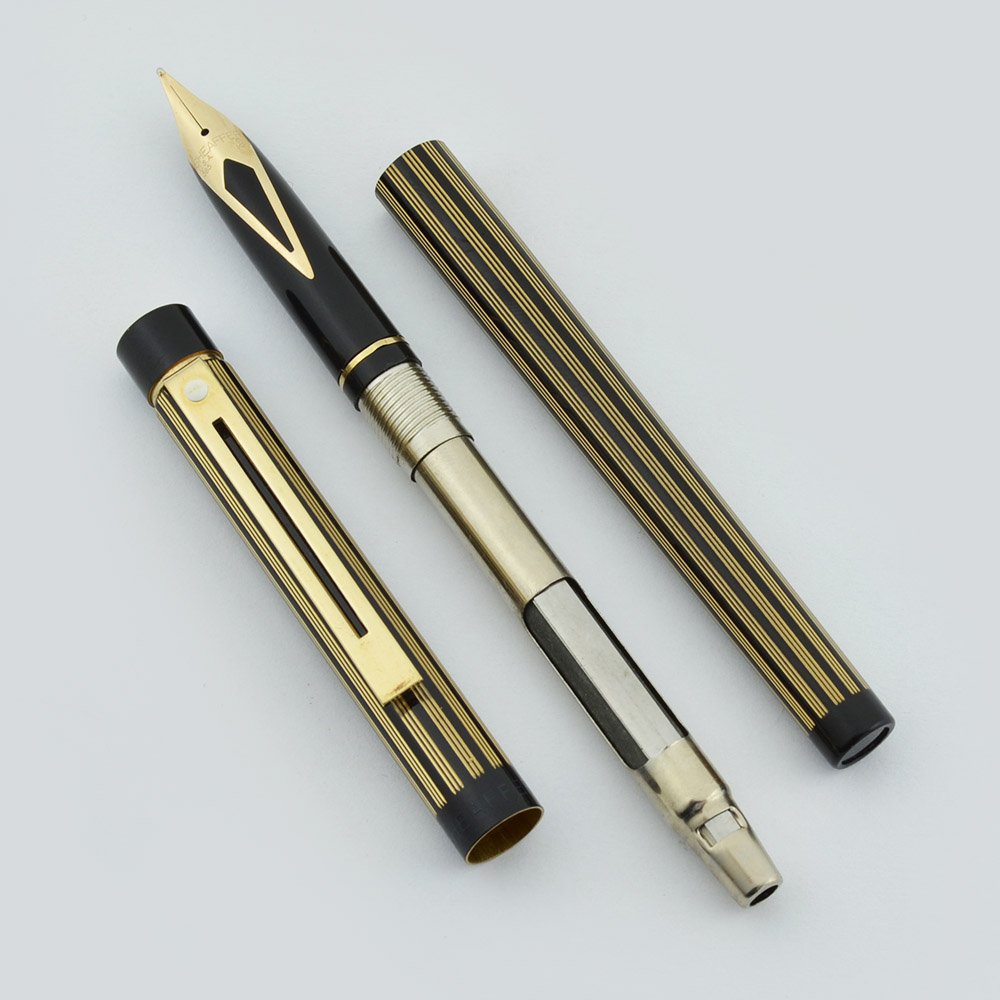 Sheaffer Targa 675s Slim Fountain Pen - Regency Stripe