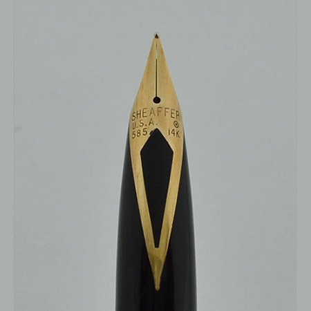 Sheaffer Targa 1005 Fountain Pen - Gold Fluted, Fine 14k Nib