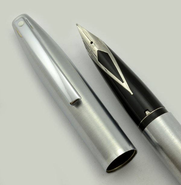 SHEAFFER 万年筆 Triumph Bright Chrom GT Buy Sheaffer 300 Fountain Pen - Chrome GT Online at Makoba