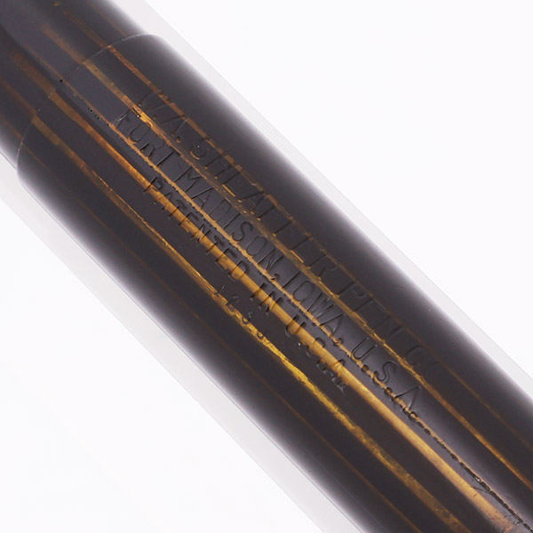 Sheaffer Lifetime Tuckaway 1250 (1940s) - Black w Wide Cap Band
