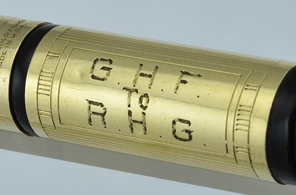 Sheaffer Tuckaway 1st Edition Lifetime Set - GF Finish, Lever Fill