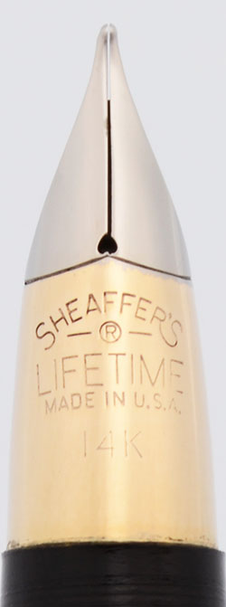 Sheaffer Lifetime Valiant Tuckaway Fountain Pen (1940s) - Brown