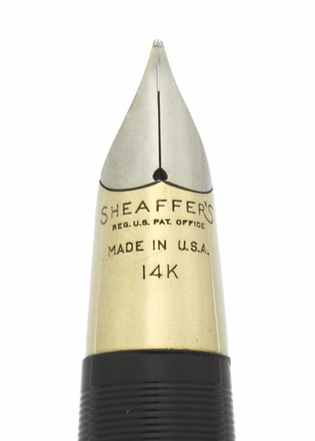 Sheaffer Lifetime Tuckaway Fountain Pen - Sentinel, Vac-Fil, Black