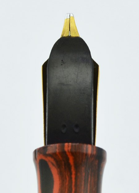Waterman 52 1/2 V Fountain Pen - Red Ripple, #2 New York