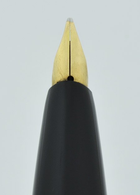 Waterman Taperite Stateleigh Fountain Pen - Black w Gold 