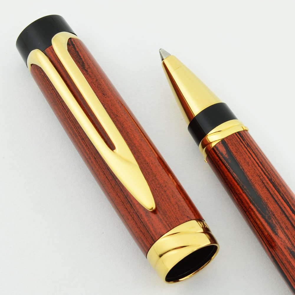 Waterman Liaison Rollerball Pen - Orange Ebonite (Mint in Box