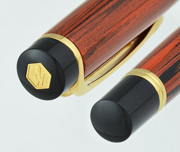 WATERMAN LIAISON Ebonite ORANGE ボールペン