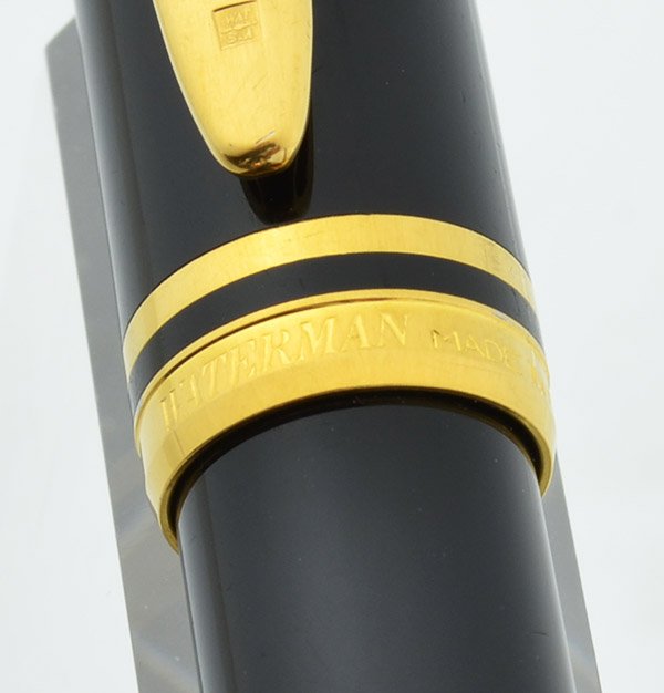 Waterman Le Man 100 Ballpoint Pen - Black, Gold Trim (Very Nice
