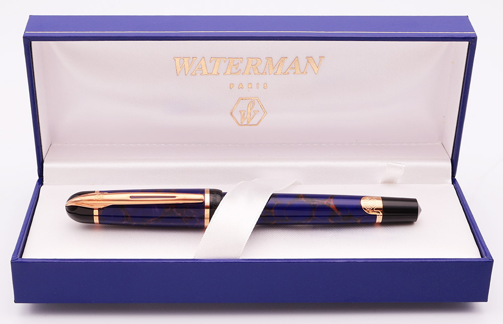 Stylo Plume Waterman Phileas Kultur Résine Orangée - Plume Or 18 Carats Prestige