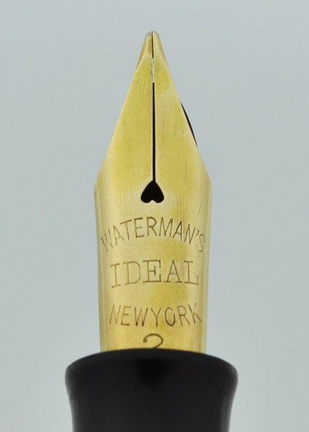 Waterman 52 Fountain Pen - BCHR Wide Gold Barrel Band, Full