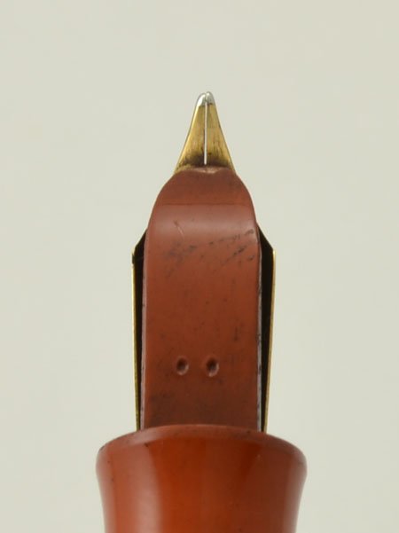 Waterman 52 V Fountain Pen - Cardinal Red, Ring Top, Gold Trim ...