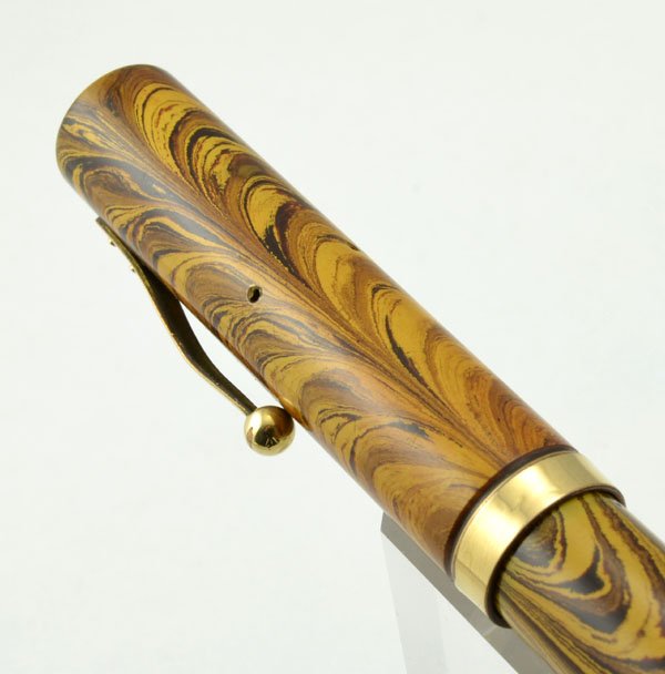 Waterman 94 Fountain Pen - Olive Ripple, Flexible Fine Nib