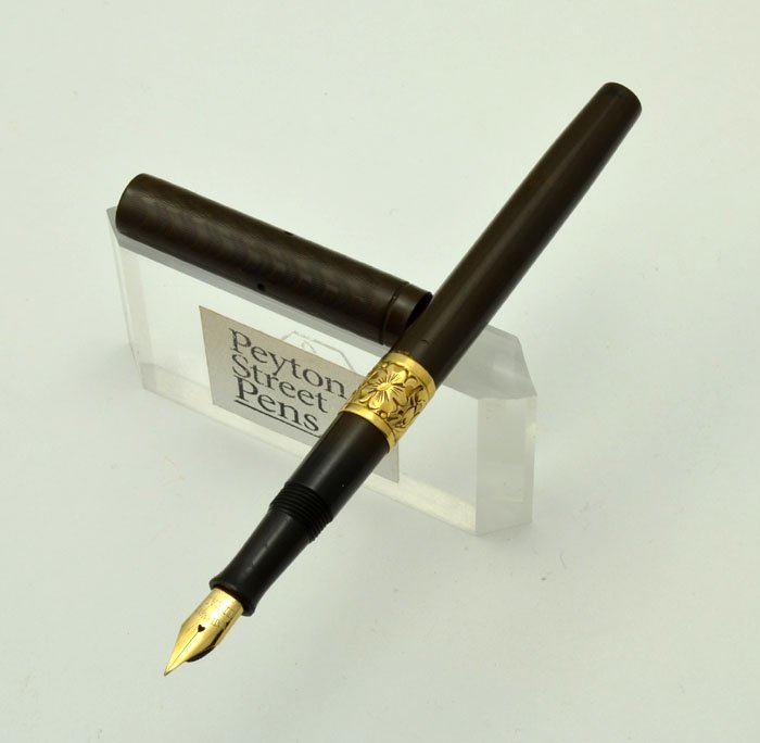 Waterman 52 1/2 Fountain Pen - Single Ornate Barrel Band, No Clip, Full  Flex New York Nib (Excellent, Restored)