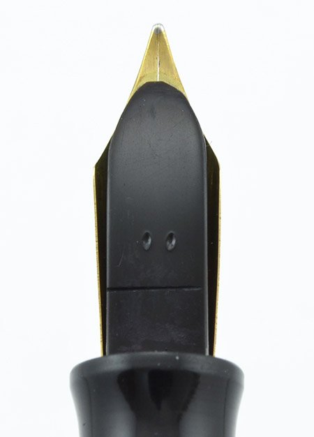 Waterman Commando Fountain Pen (1940s) - Black, Semi-Flex Fine