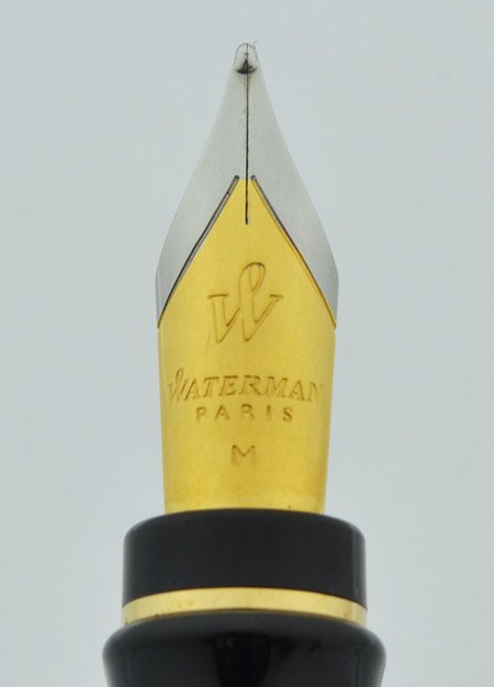 Waterman Expert Lacquer Fountain Pen Black and Gold – coloradopen