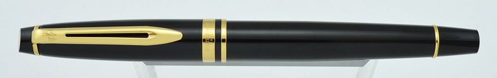 Waterman Expert III Fountain Pen - Black Lacquer, GT, Medium (Mint, In Box)  - Peyton Street Pens