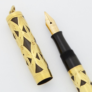 【ヴィンテージ万年筆】Waterman レバーフィラー式　IDEAL 14KT ヴィンテージ万年筆】Waterman レバーフィラー式 IDEAL 14KT