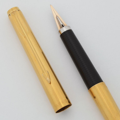 PARKER廃番 万年筆 180 GF X/M字　14K p180_goldlined_xmused_1__51992