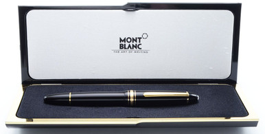 Montblanc Meisterstuck 146 Fountain Pen (1990s) - Black w Gold