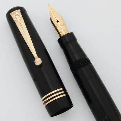 Mabie Todd Swan UK Leverless 1060 Fountain Pen - Black