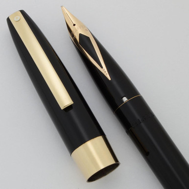 SHEAFFER インペリアルIV万年筆　14K ヴィンテージ Sheaffer Imperial IV Fountain Pen - Black, Touchdown, Medium 14k