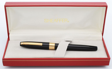 Sheaffer Triumph Imperial (1990s) Fountain Pen - Black w/Gold