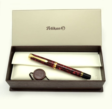 Pelikan M600 Souveran Fountain Pen - Special Edition, Ruby Red