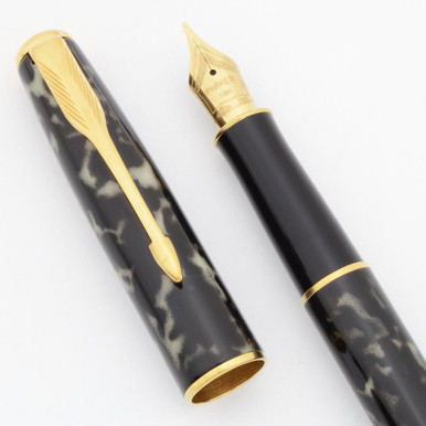 Parker Sonnet Fountain Pen (1993) - Laque Moonbeam, Semi-Flex 18k