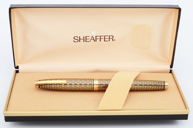 最終値下げ70s SHEAFFER IMP.SOVEREIGN 14K EFニブ-