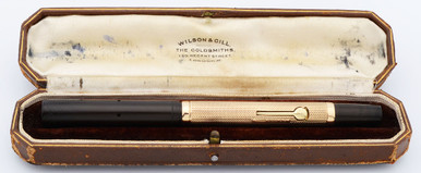 Waterman 52 1/2 Fountain Pen (1925, UK) - BHR w/9k Gold Textured