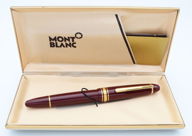 Montblanc Meisterstuck 146R Fountain Pen (1990-2004) - Burgundy w