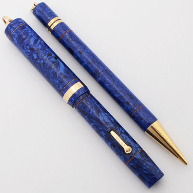 conklin endura ペンシル　1920年代　ラピスブルー endura_ring_blueset_5__19585.