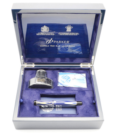PARKER DUOFOLD TRUE BLUE 限定版 Parker Duofold Centennial True Blue Limited Edition Fountain