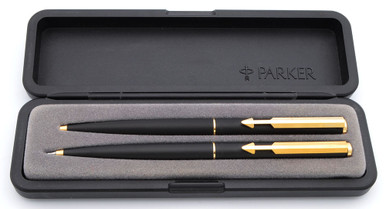 Parker Arrow Ballpoint Pen and Mechanical Pencil Set (1980s