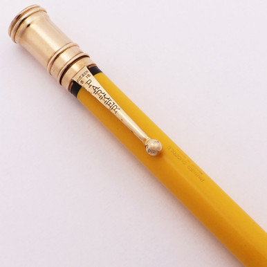 Parker Duofold Senior Mechanical Pencil (1920s) - Mandarin Yellow