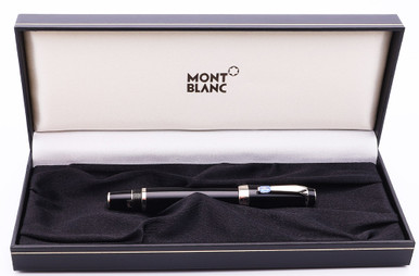 Montblanc Boheme Bleu Fountain Pen (Small) - Black, Sapphire Jewel