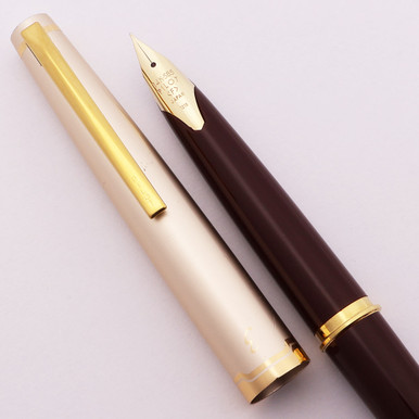 Pilot Elite 95S Pocket Fountain Pen (2018) - Deep Red, C/C, 14k