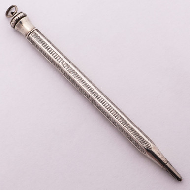 Vintage Small Propelling Pencil - 1.1mm Leads, 900 Silver