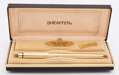 Sheaffer Targa 1005 Fountain Pen (Canada) - Gold Fluted, Medium