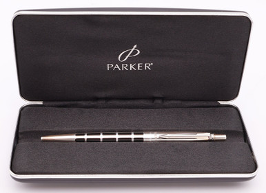 Stylo Bille Parker Jotter 50ème Anniversaire - Édition Premier En Argent Massif 925, Noir, Occasion