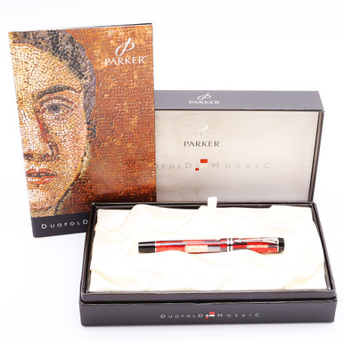 Parker Duofold International Special Edition Fountain Pen - Red