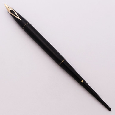 Sheaffer Imperial Touchdown Fountain Desk Pen - Black w 14k Long