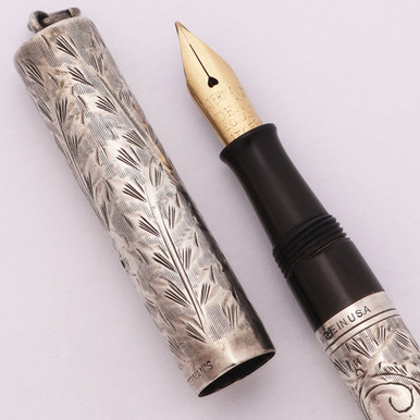 ウォーターマン万年筆452　スターリングシルバー　2号ペン 詳細ページ | 万年筆 ボールペンなど高級筆記具の販売・買取